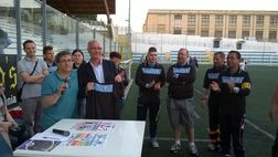 Solidarietà, le aquile della S.S. Lazio incontrano il Delfino Manfredonia