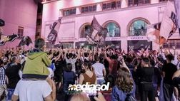 Palermo, al Barbera la carica dei tifosi alla squadra
