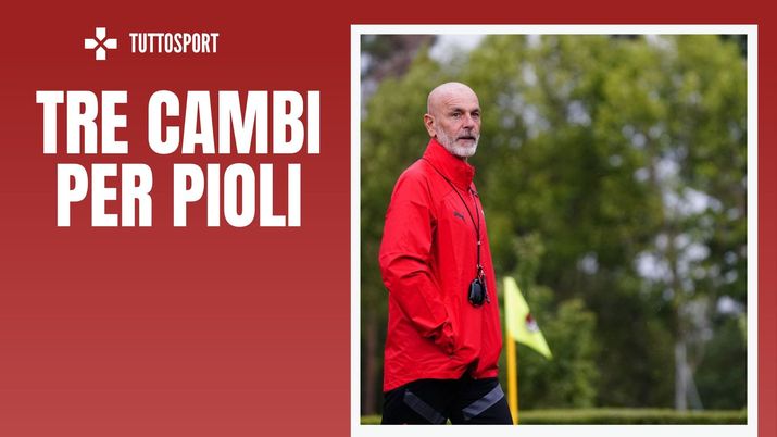 Pioli studia tre cambi per Milan-Bologna (Getty Images) Pioli studia tre cambi per Milan-Bologna (Getty Images)