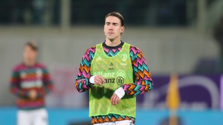 GERMOGLI PH: 2 MARZO 2022 FIRENZE STADIO ARTEMIO FRANCHI SERIE A FIORENTINA VS JUVENTUS NELLA FOTO VLAHOVIC