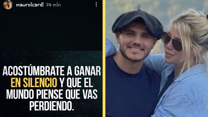Icardi compare sui social, prima foto dedicata a Wanda. E poi: “Lascia che il mondo…” Icardi compare sui social, prima foto dedicata a Wanda. E poi: “Lascia che il mondo…” - immagine 1