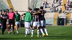 Modena-Palermo 0-2: solidità e concretezza, gioia Corini con Brunori e Valente
