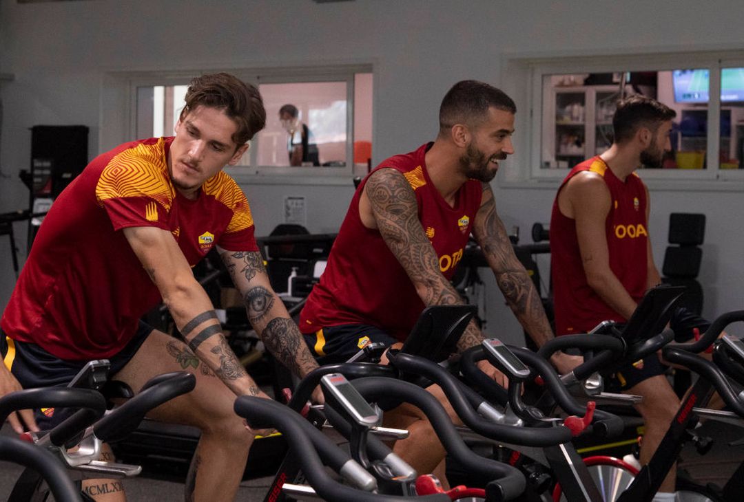 Roma, le immagini dell’allenamento di oggi a Trigoria – FOTO GALLERY - immagine 3