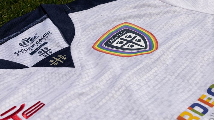 Comunità LGBT, Cagliari in campo con una maglia speciale! - immagine 1