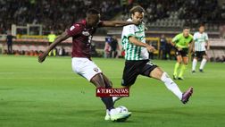 Torino-Sassuolo 0-0: il Var e Vanja tengono il risultato in parità al 45′