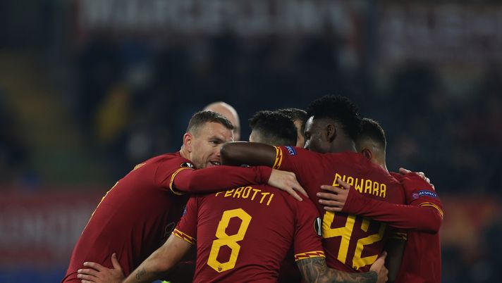 Un'esultanza della Roma (credits: GETTY Images) 