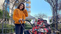 Eleonora Boi, vita da mamma: passeggiata per le vie di Atlanta con la piccola Anastasia