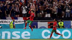 Europei, Ronaldo ferma la Francia. Germania, che fatica: pari con l’Ungheria
