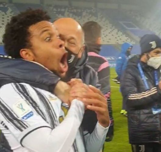 Supercoppa italiana Juventus McKennie (Instagram Juventus) Supercoppa italiana Juventus McKennie (Instagram Juventus)