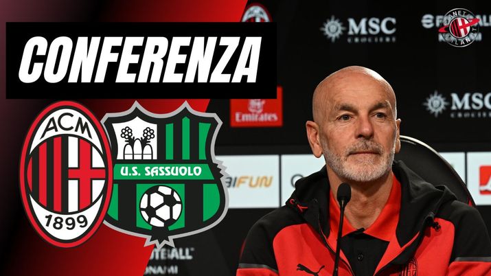 Conferenza Stampa Stefano Pioli Milan-Sassuolo Serie A 2023-2024