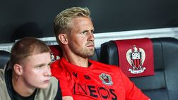 Kasper Schmeichel fischiato: in panchina e in rottura totale a Nizza