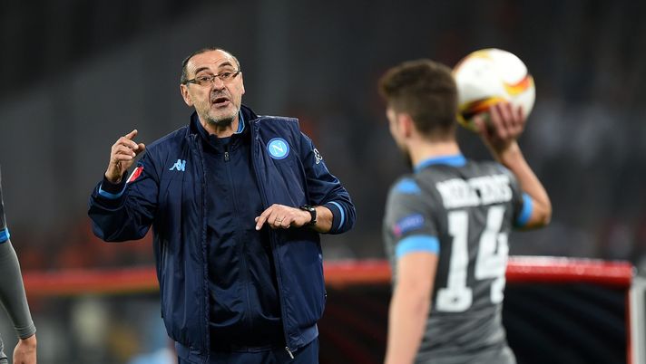 Sarri e Mertens Sarri e Mertens