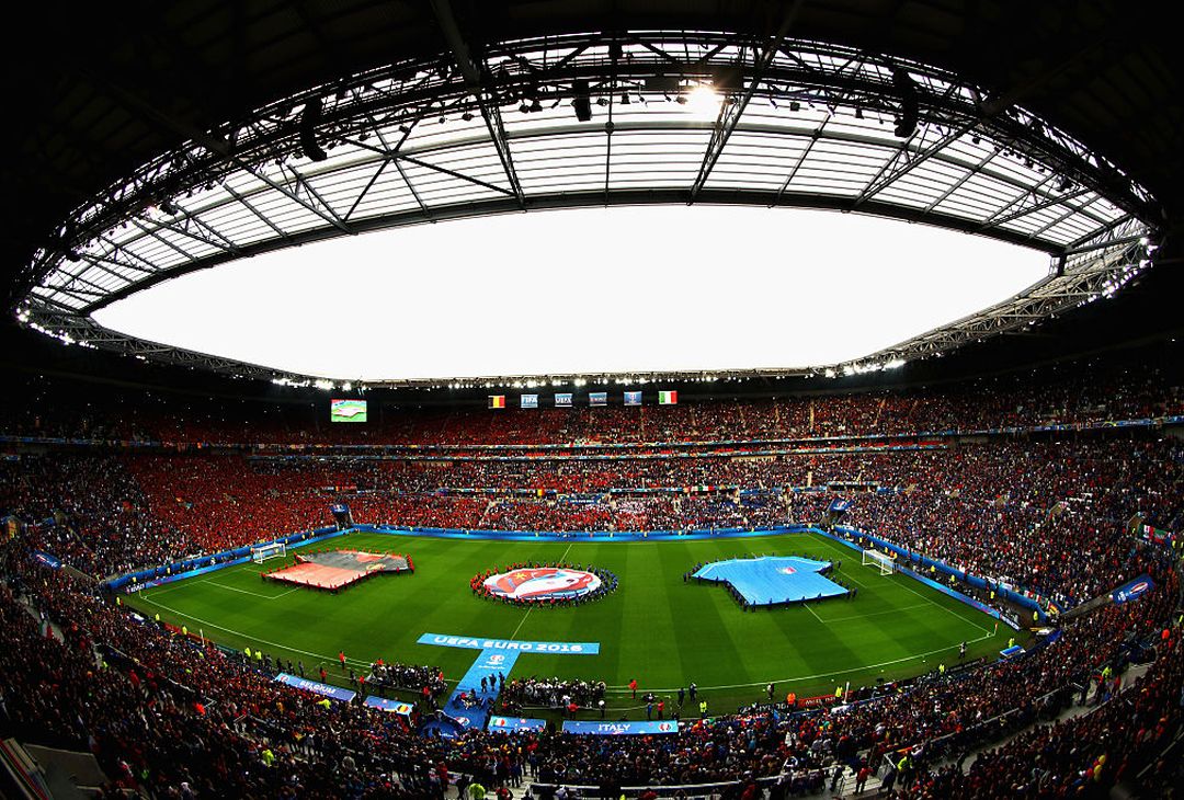  LYON, FRANCE - JUNE 13:  A general view of the stadium prior to the UEFA EURO 2016 Group E match between Belgium and Italy at Stade des Lumieres on June 13, 2016 in Lyon, France.  (Photo by Clive Brunskill/Getty Images) 