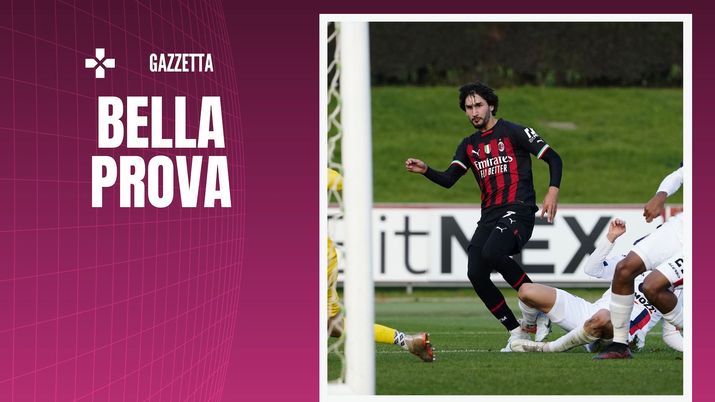 Yacine Adli AC Milan amichevole Milan-Lumezzane 3-2