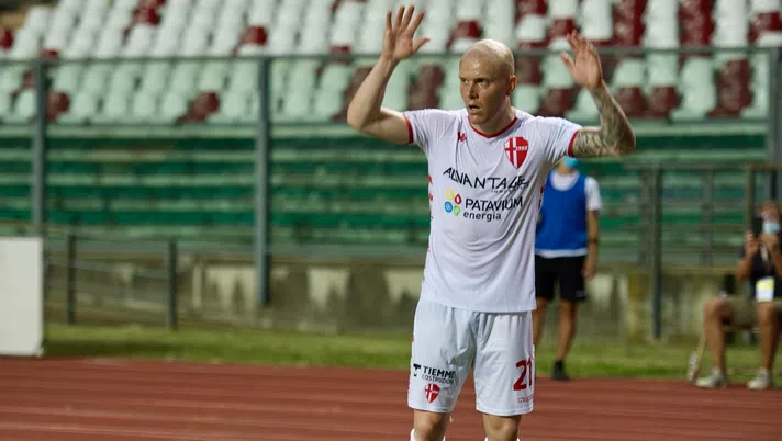 Padova-Alessandria, Hallfredsson: &#8220;Mi sento molto carico mentalmente&#8221;