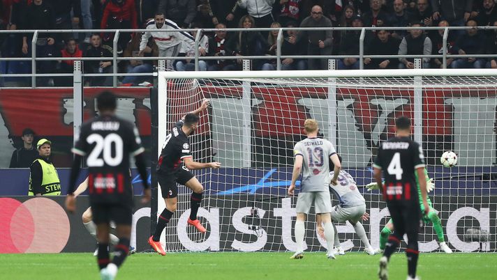 gol Giroud AC Milan Milan-Salisburgo Champions League 2022-2023
