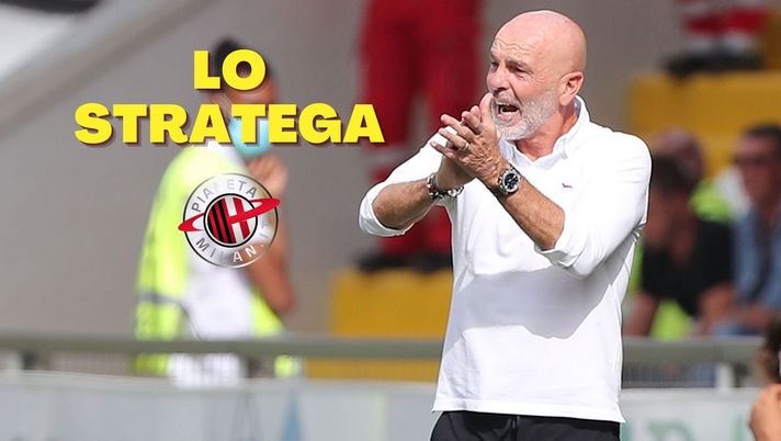 Stefano Pioli (allenatore AC Milan) decisivo nella vittoria in Spezia-Milan 1-2 (Serie A 2021-2022) | News (Getty Images)