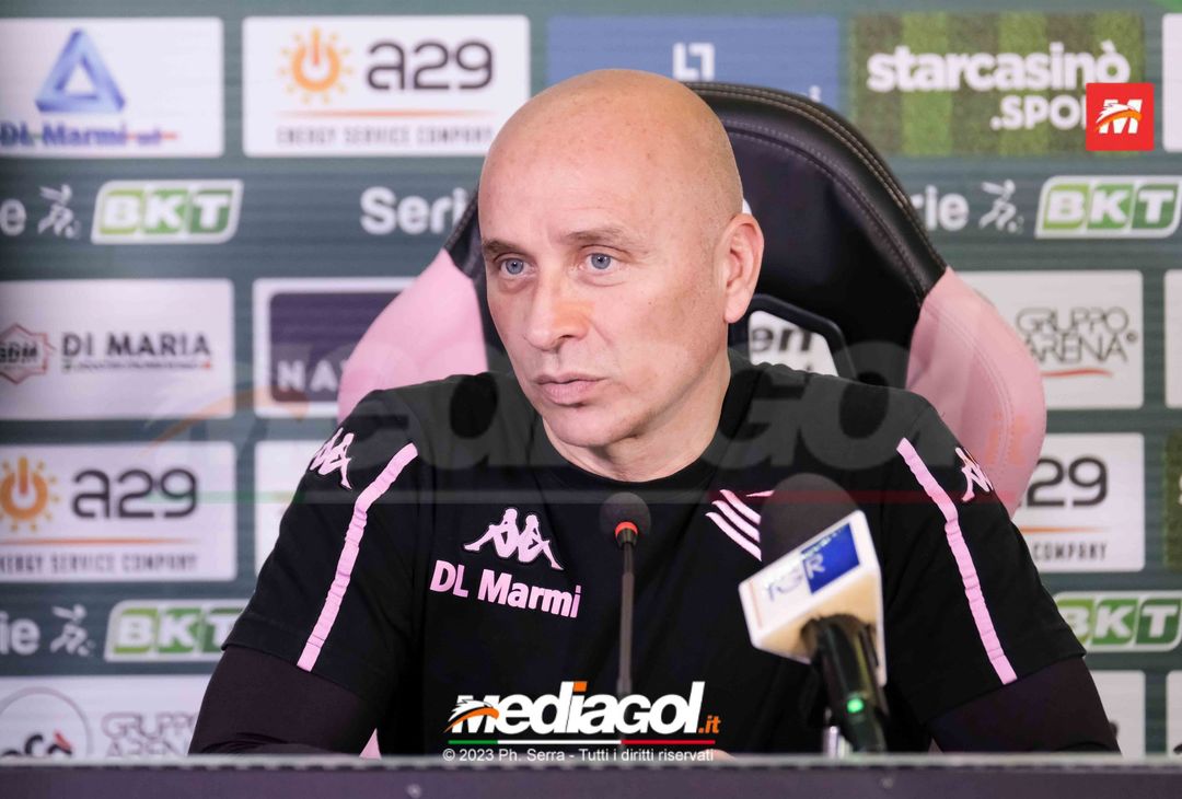 FOTO PALERMO, verso il Südtirol: Eugenio Corini in conferenza stampa (GALLERY) - immagine 4