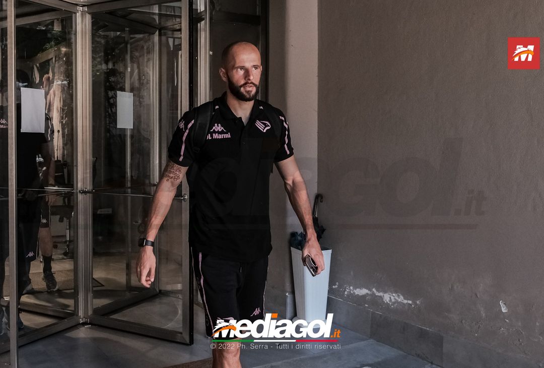 FOTO RITIRO PALERMO, gli uomini di Baldini arrivano in palestra (Gallery) - immagine 17