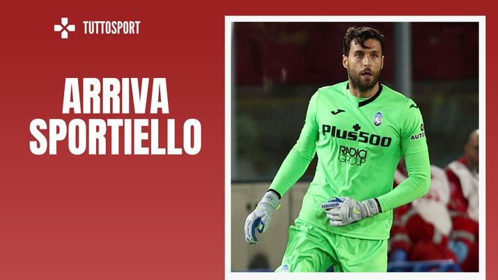 Marco Sportiello, portiere dell'Atalanta vicino al Milan (getty images)