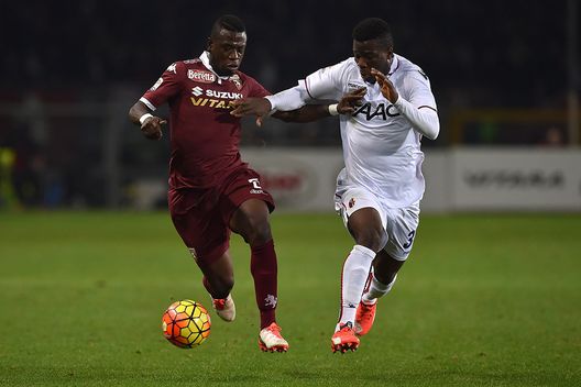 Acquah e Donsah in Torino-Bologna 