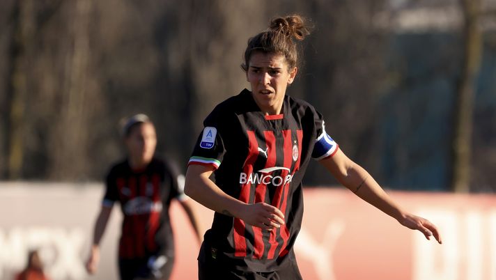Valentina Bergamaschi, capitano del Milan femminile (getty images)