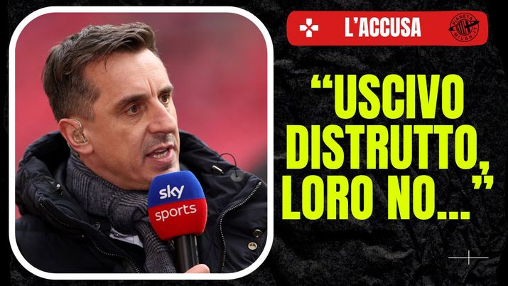 Gary Neville, ex giocatore del Manchester United 08/02/2024 PianetaMilan.it