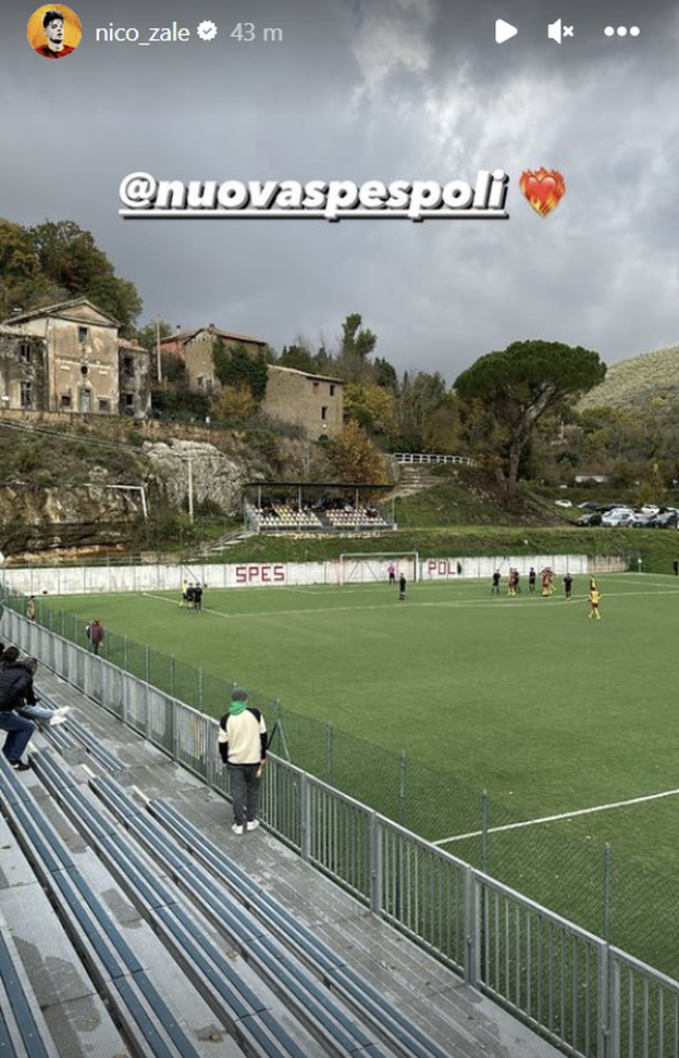 Zalewski non dimentica le sue origini: in tribuna per il match della Nuova Spes Poli- immagine 2