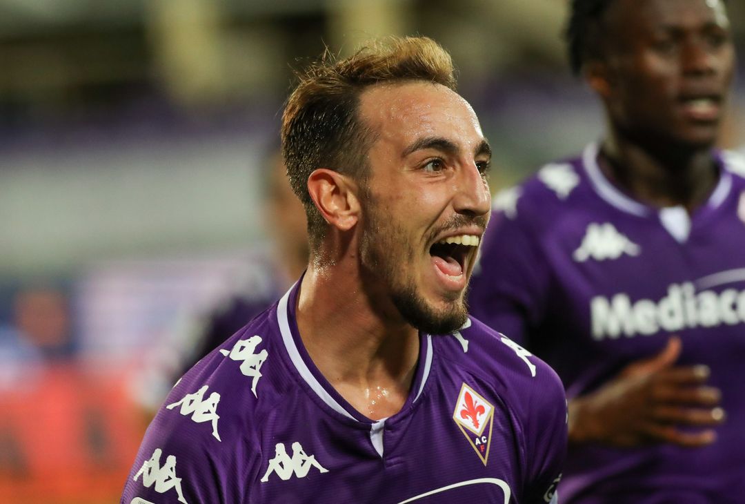  GERMOGLI PH: 19 SETTEMBRE 2020 FIRENZE STADIO ARTEMIO FRANCHI SERIE A FIORENTINA VS TORINO NELLA FOTO CASTROVILLI ESULTANZA GOL 