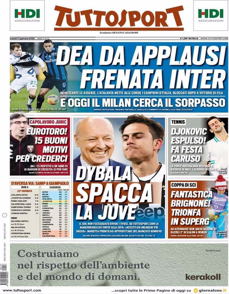BUONGIORNO CITTACELESTE – LE PRIME PAGINE DEI PRINCIPALI QUOTIDIANI SPORTIVI – GUARDA- immagine 4