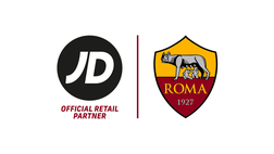 Roma, annunciato l’ingresso di JD come Official Retail Partner