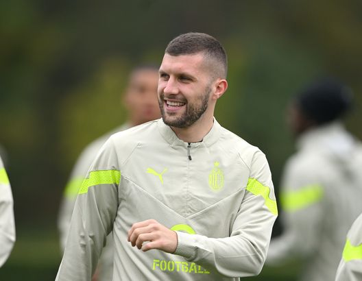 Ante Rebic AC Milan allenamento Milanello