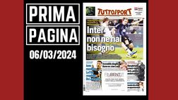 Prima pagina Tuttosport: “Inter, non ne hai bisogno”