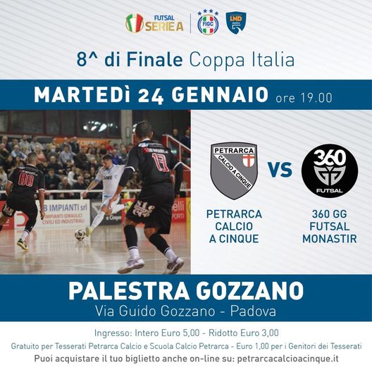 Petrarca-Cagliari Petrarca, si replica con Cagliari per la Coppa: in campo alle 19- immagine 2