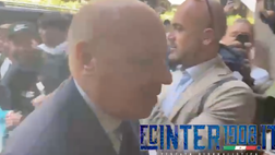 VIDEO FCIN1908 / Inter-Benfica, l’arrivo di Marotta e Antonello al pranzo Uefa