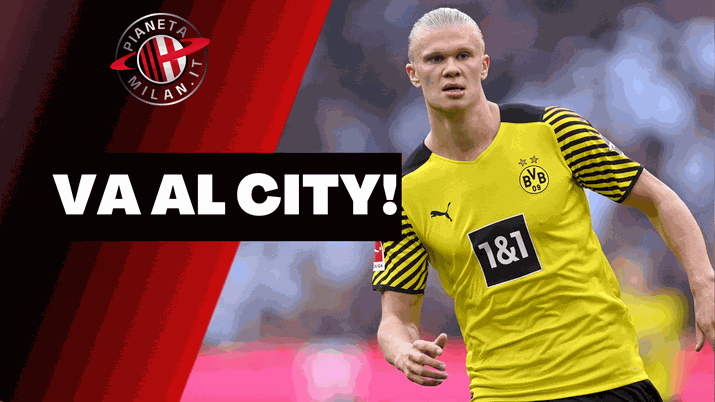 Erling Haaland, futuro attaccante del Manchester City (getty images)