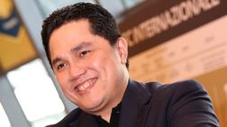 Inter-Frosinone 3-0, sui social la soddisfazione di Thohir: “Nona vittoria in campionato”