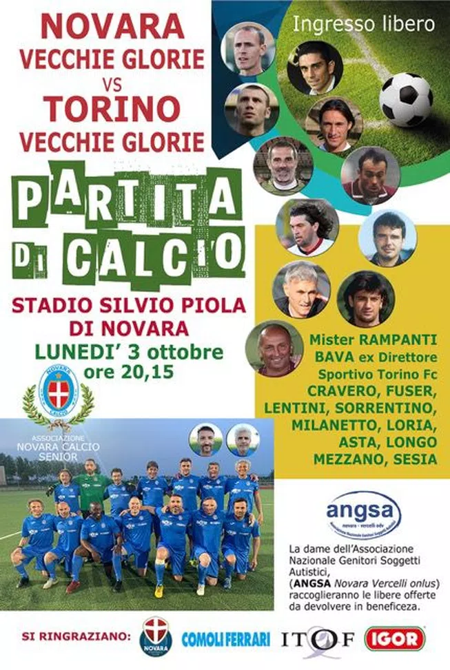 A Novara in campo le vecchie glorie del Toro: tante le presenze annunciate- immagine 2
