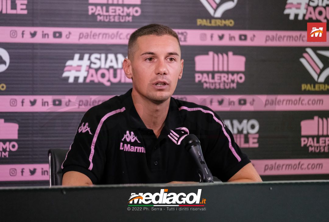 FOTO RITIRO PALERMO, La conferenza stampa di Ivan Marconi (Gallery) - immagine 13