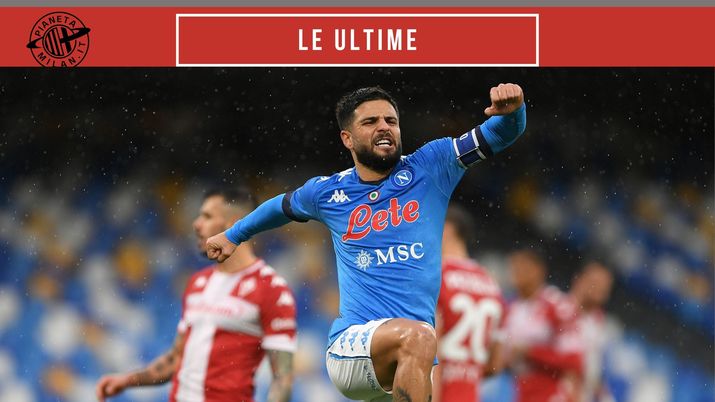 Lorenzo Insigne (attaccante Napoli). Il procuratore ha incontrato la dirigenza rossonera a Casa Milan | Calciomercato AC Milan (Getty images) Lorenzo Insigne (attaccante Napoli). Il procuratore ha incontrato la dirigenza rossonera a Casa Milan | Calciomercato AC Milan (Getty images)