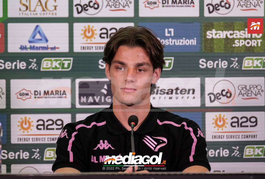 FOTO PALERMO, La conferenza stampa di presentazione di Edoardo Pierozzi (Gallery) - immagine 11