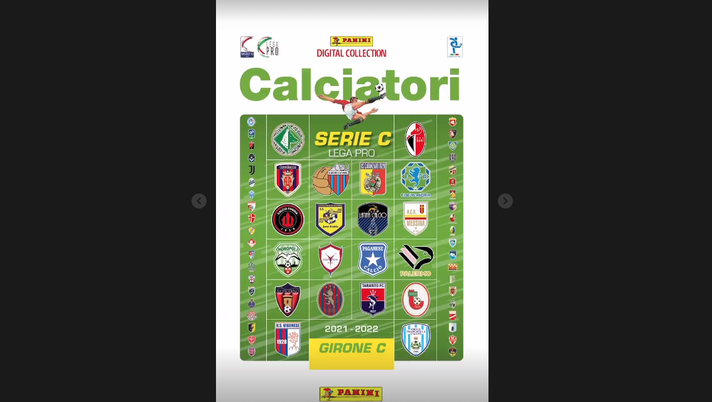Serie C, il Palermo torna nell’album Panini “Calciatori 2021-2022”: le novità  Serie C