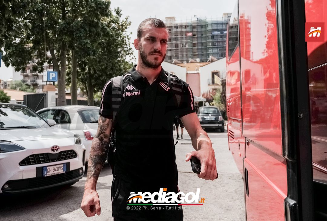 FOTO Bari-Palermo, rosanero in partenza da “Casena dei Colli” (Gallery) - immagine 38