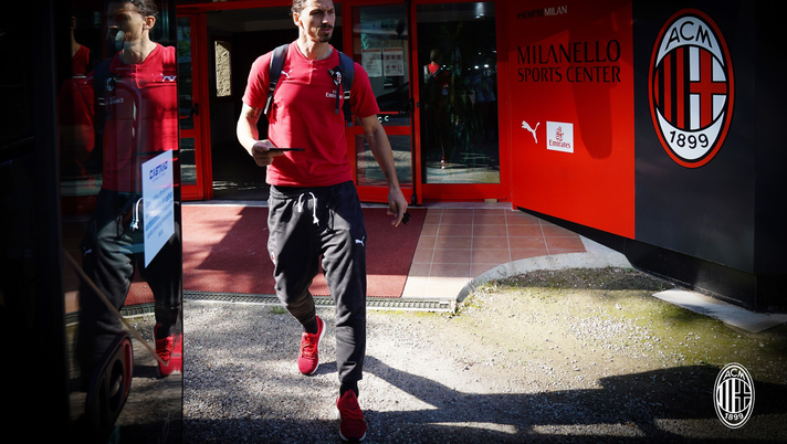 Zlatan Ibrahimovic (credits: acmilan.com) 