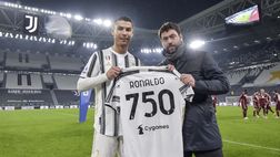FOTO – Cristiano Ronaldo saluta la Juventus, ma la gaffe social è virale
