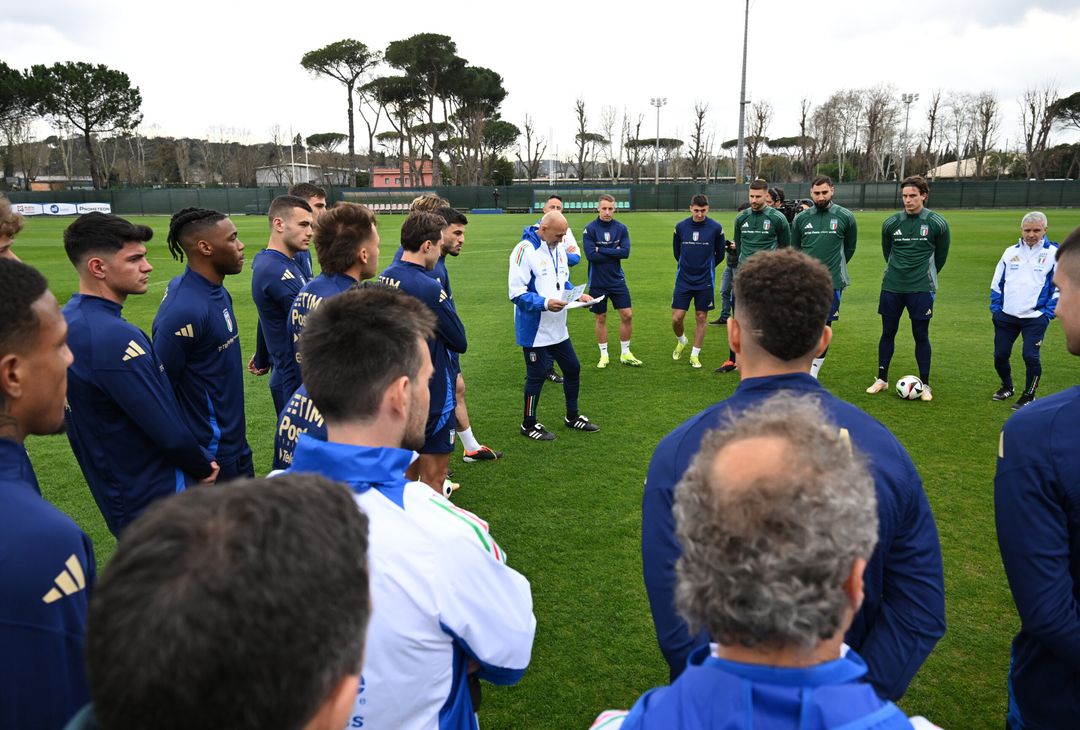 Italia, Pellegrini e Mancini si allenano con la Nazionale di Spalletti – FOTOGALLERY - immagine 12