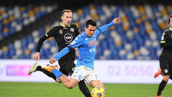 Hirving Lozano (Photo by Ciro Sarpa SSC NAPOLI via Getty Images) 