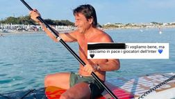 Conte si gode le vacanze, i tifosi dell’Inter gli scrivono: “Ti vogliamo bene ma lascia…”