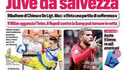 Prima Pagina, Corriere dello Sport: “Juve da salvezza. Roma, lo scudo di Mou”
