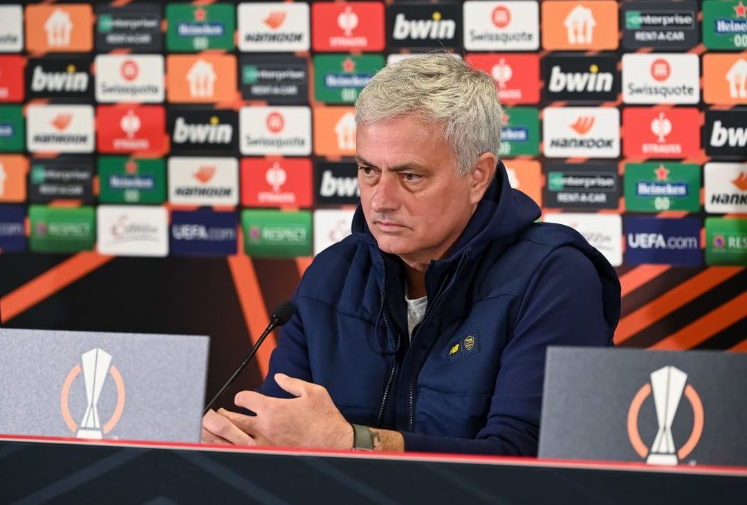 Salisburgo-Roma, Mourinho e Dybala in conferenza stampa alla vigilia – FOTO GALLERY - immagine 7